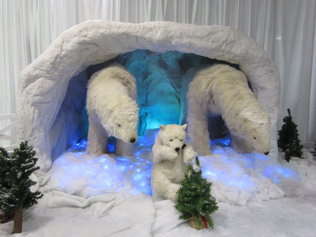 Christmas at Canada Place - Woodwards Display