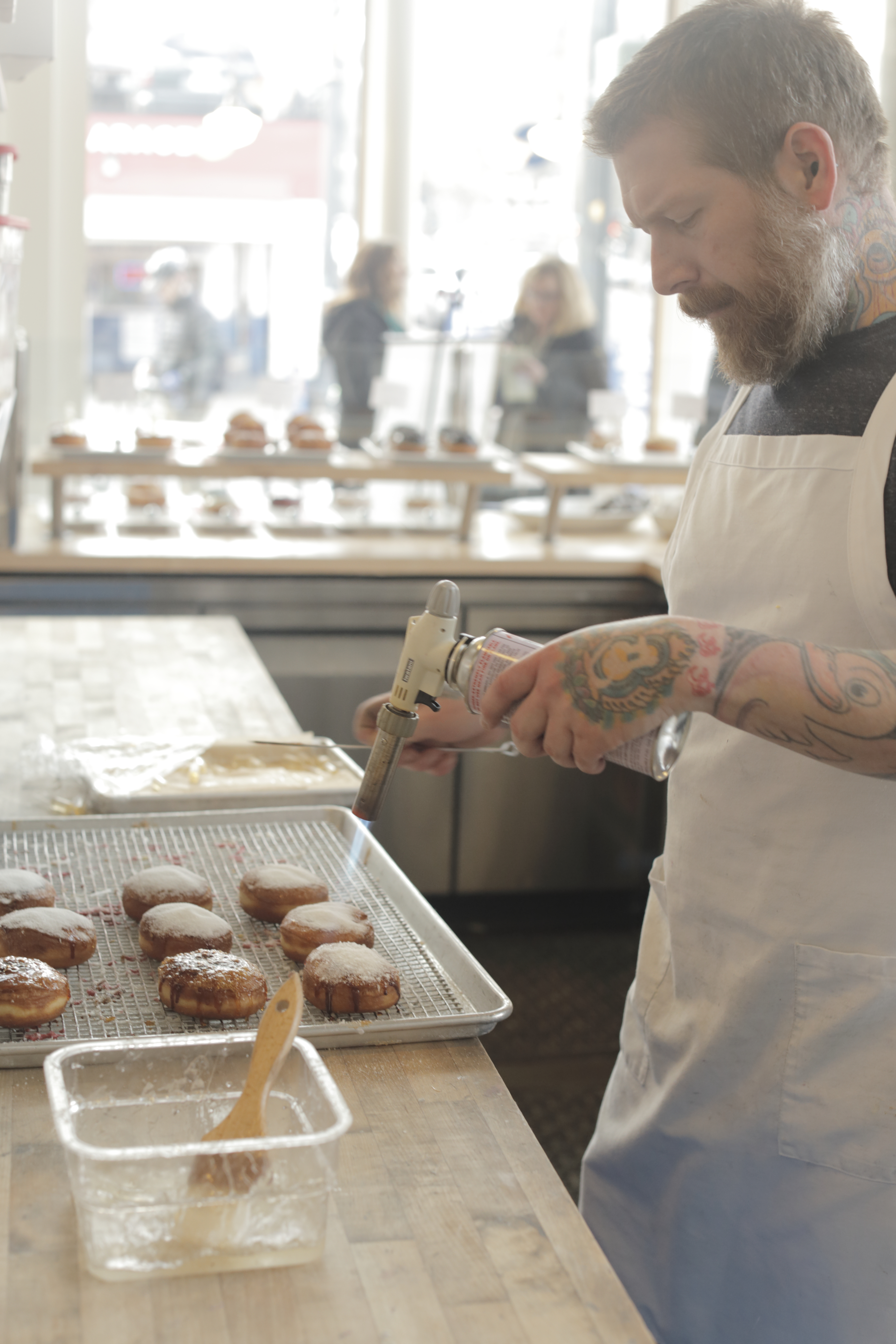 Art, Donuts, Robots and Pop Culture  come together at Portland’s Blue Star Donuts