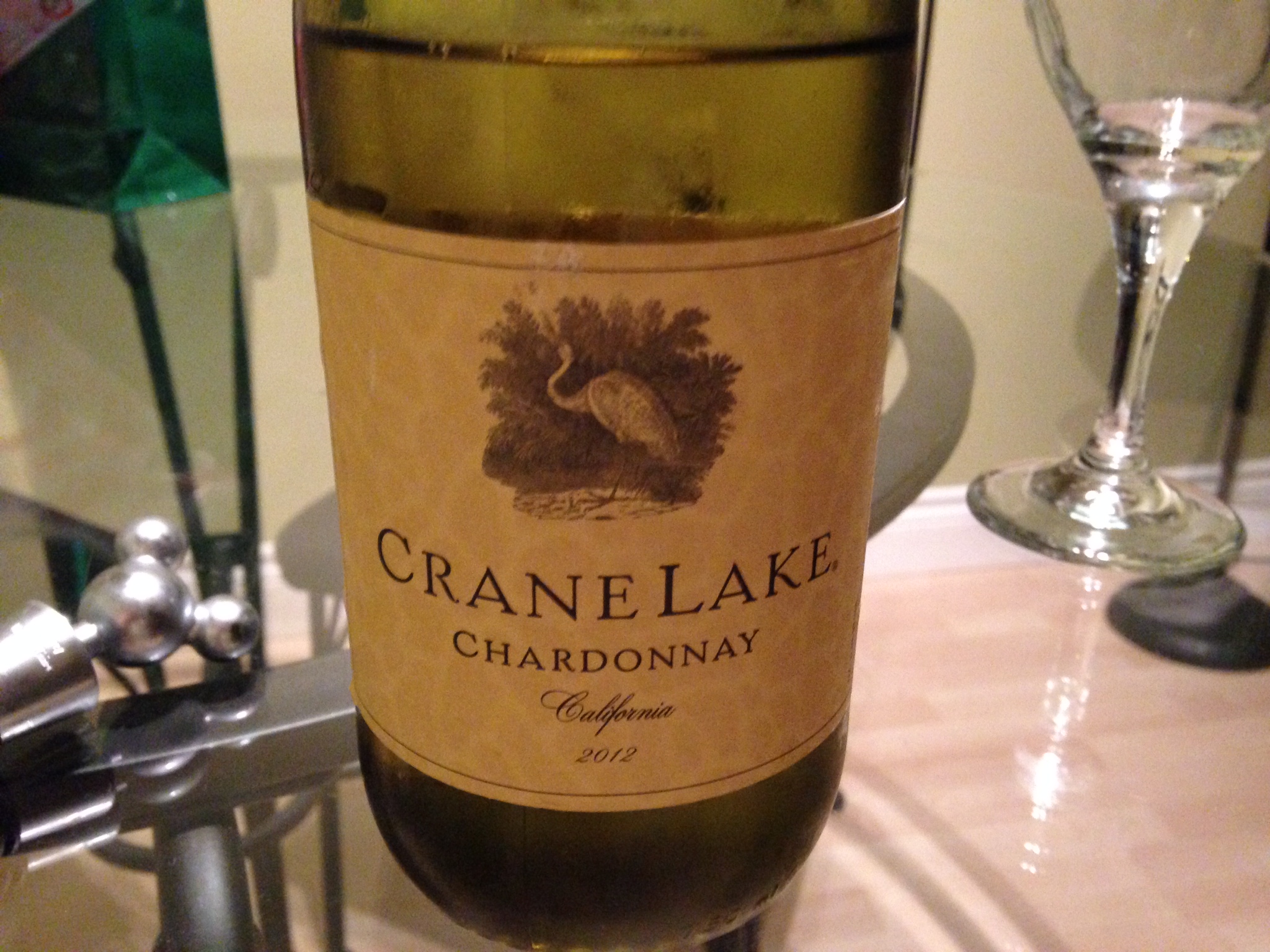 Wine Review: 2012 Crane Lake Chardonnay