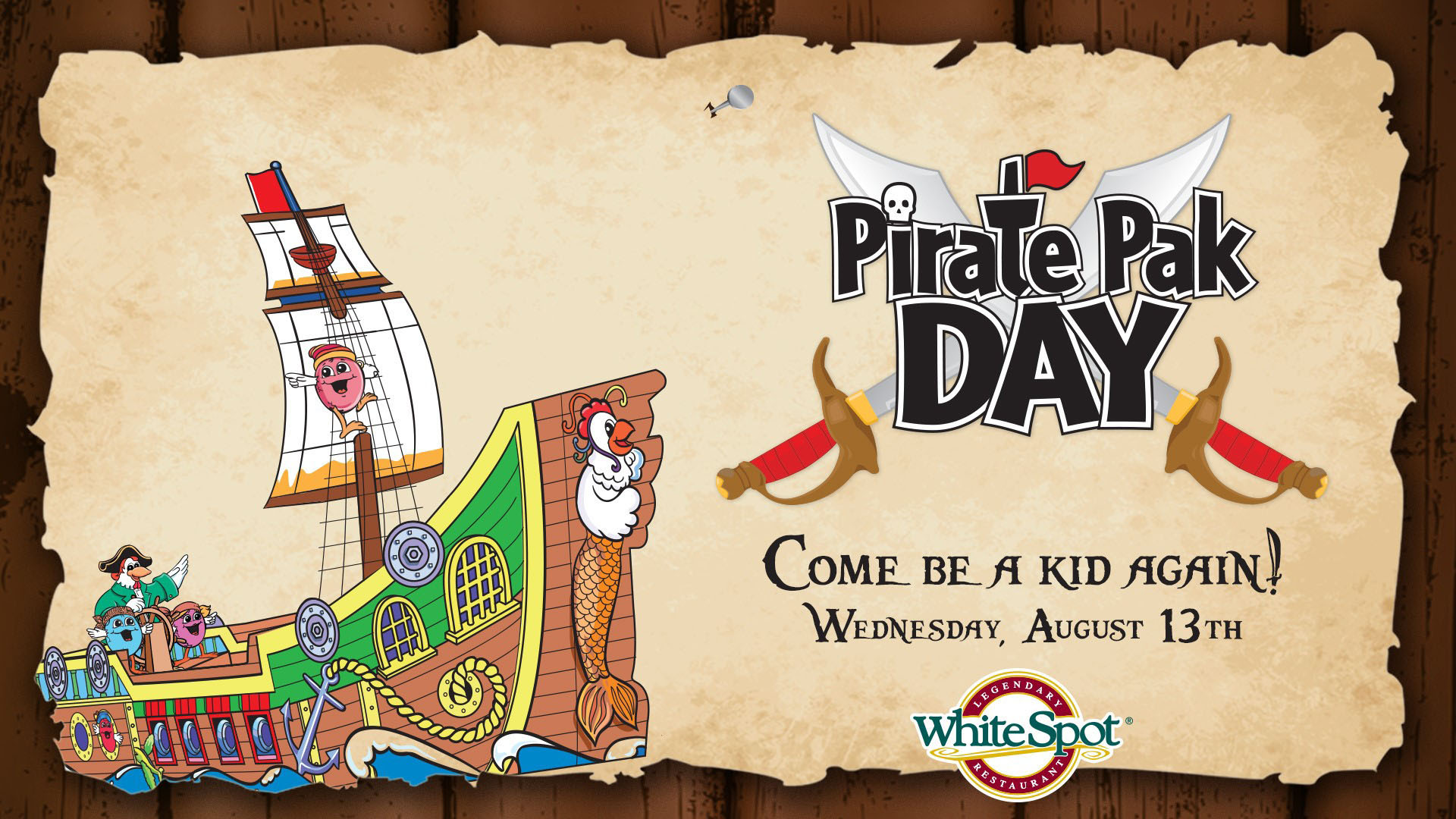 August 13th is Pirate Pak Day! #CONTEST