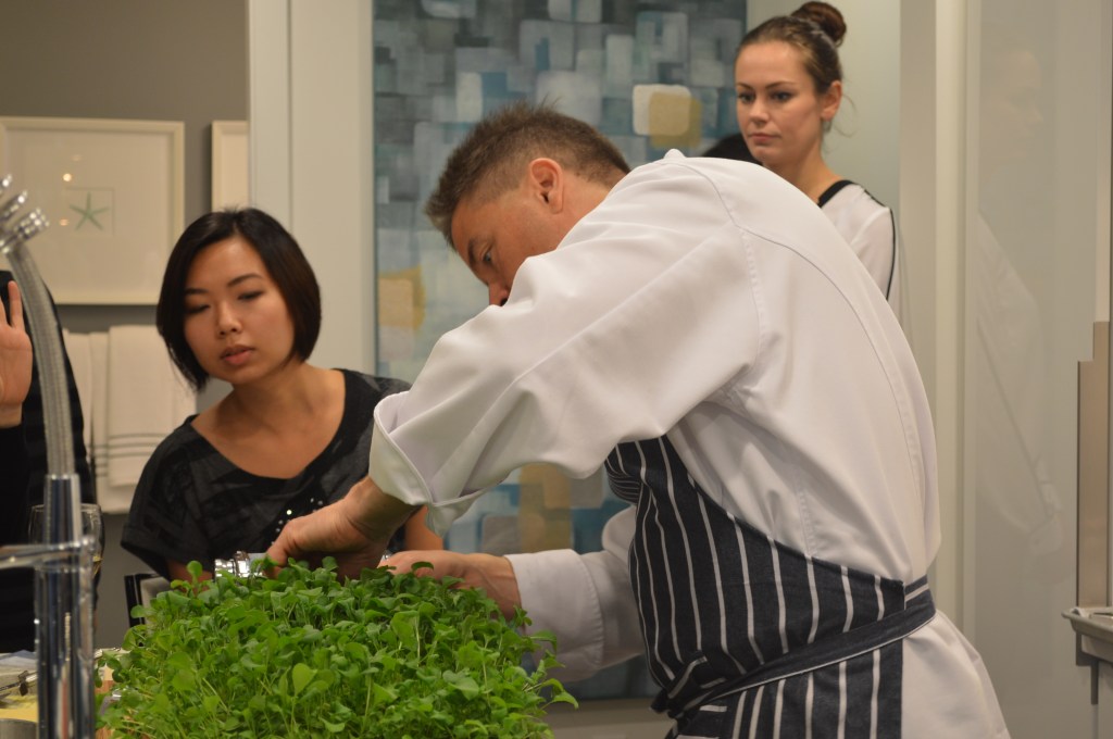 An #IndoorGardenLunch with Chef Darren Brown and a Tour of Adera’s New Development: The&nbsp;Shore
