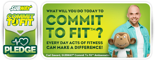 Subway Canada wants you to #CommittoFit&nbsp;#Contest