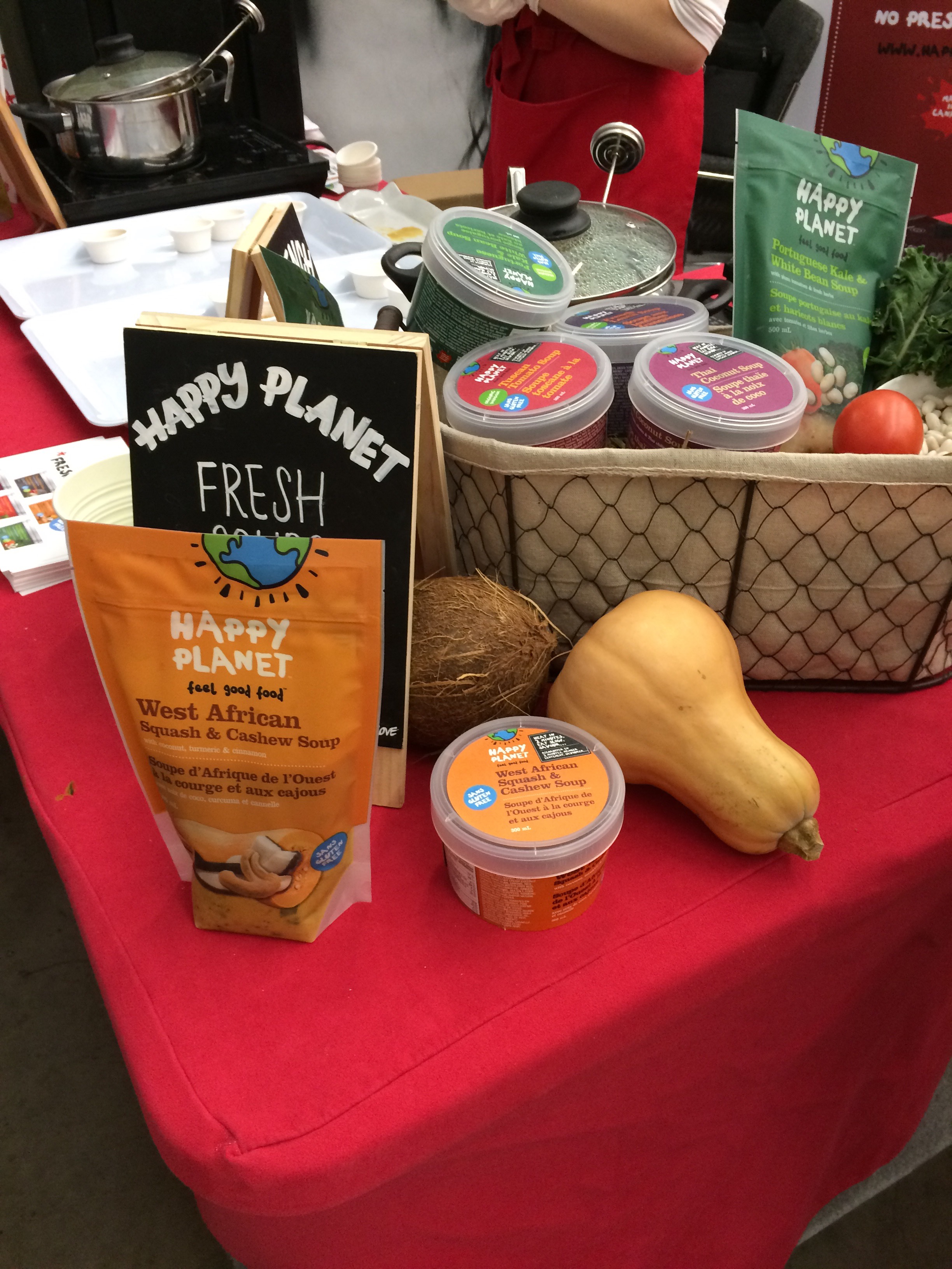 Happy Planet Foods at the Gluten-Free Expo