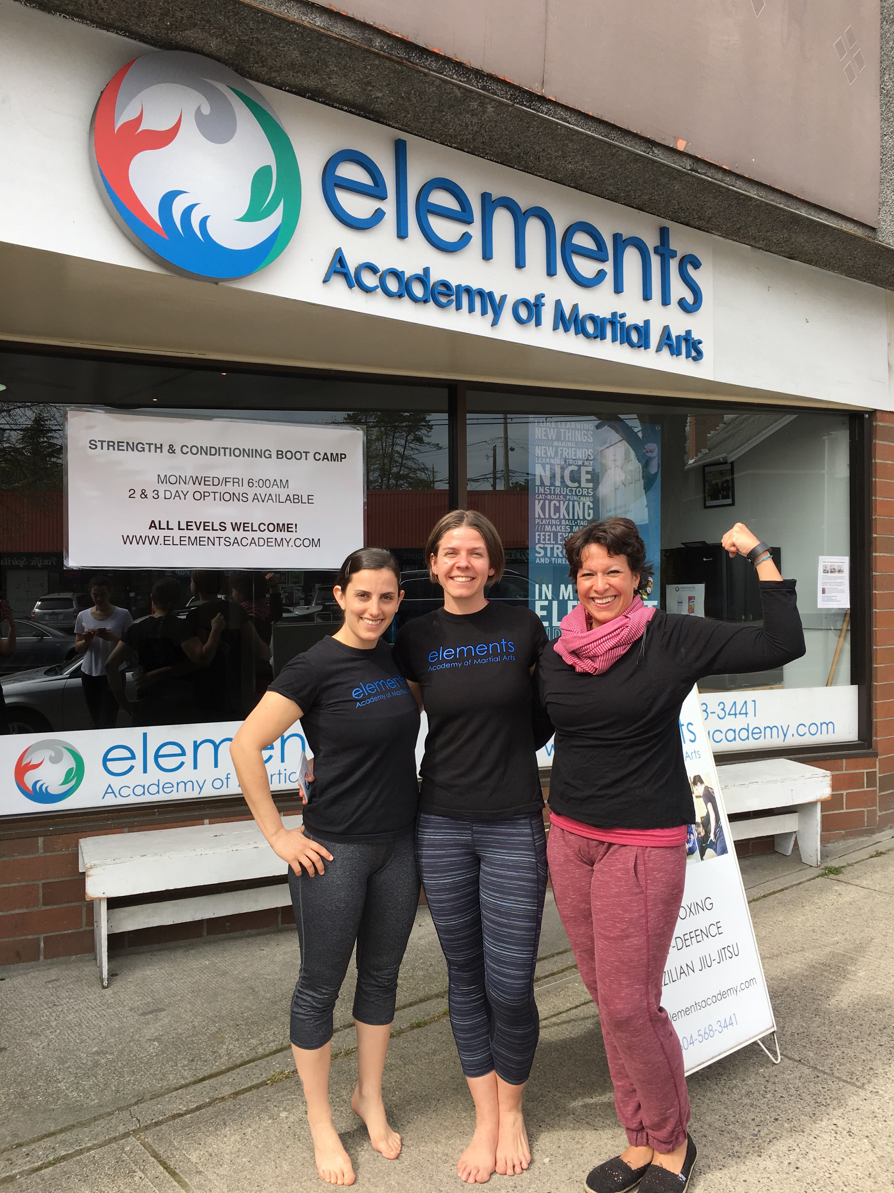 Elements Academy of Martial Arts Women’s Self Defence Class