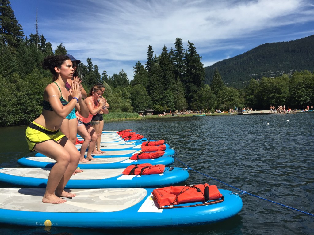 SUP Yoga at Wanderlust