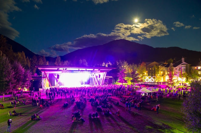 WHISTLER PRESENTS FREE CONCERT LINE-UP FOR SUMMER 2017