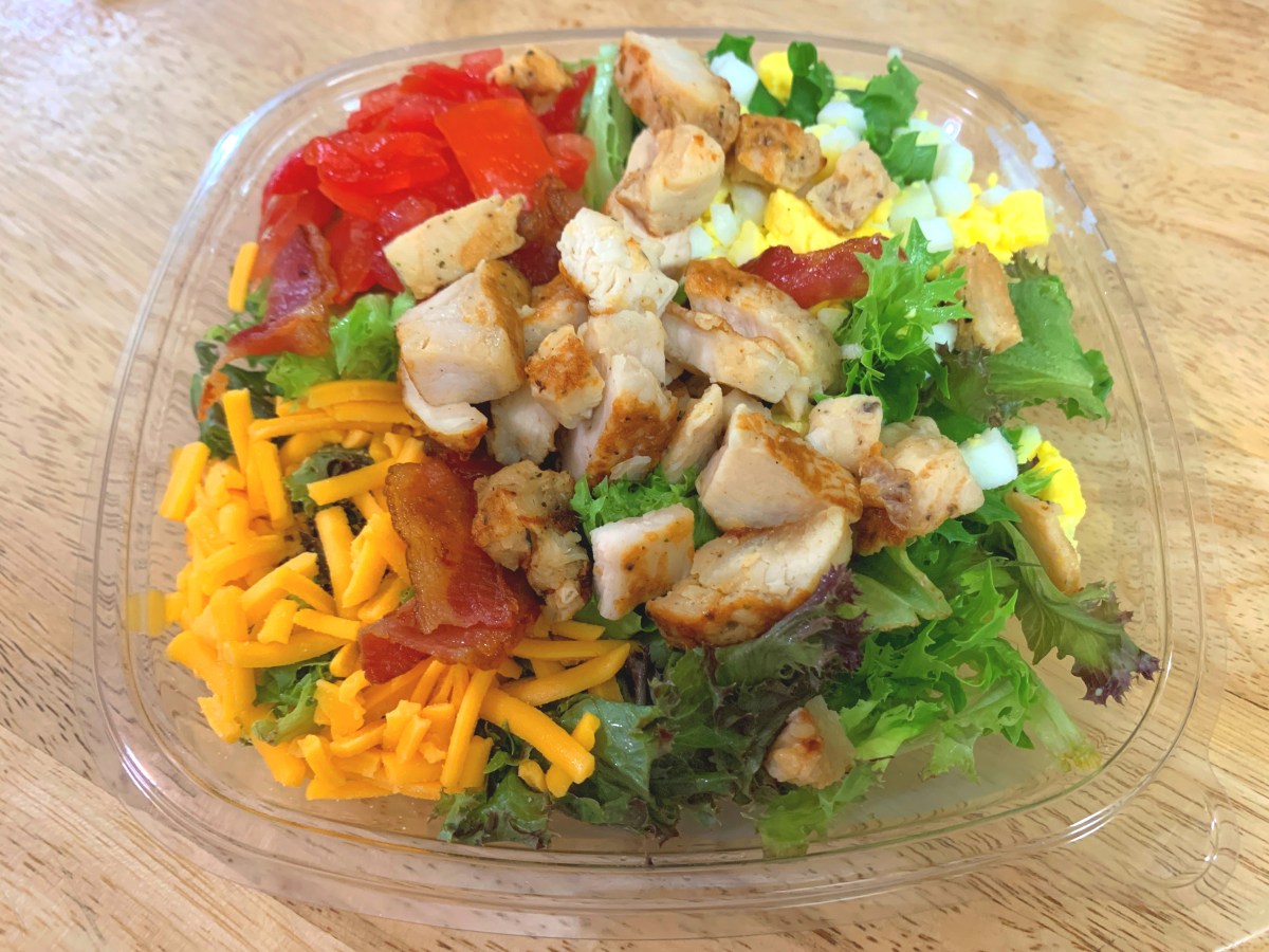 Keto & Paleo Friendly Wendy’s Cobb Salad – Mary in Vancity