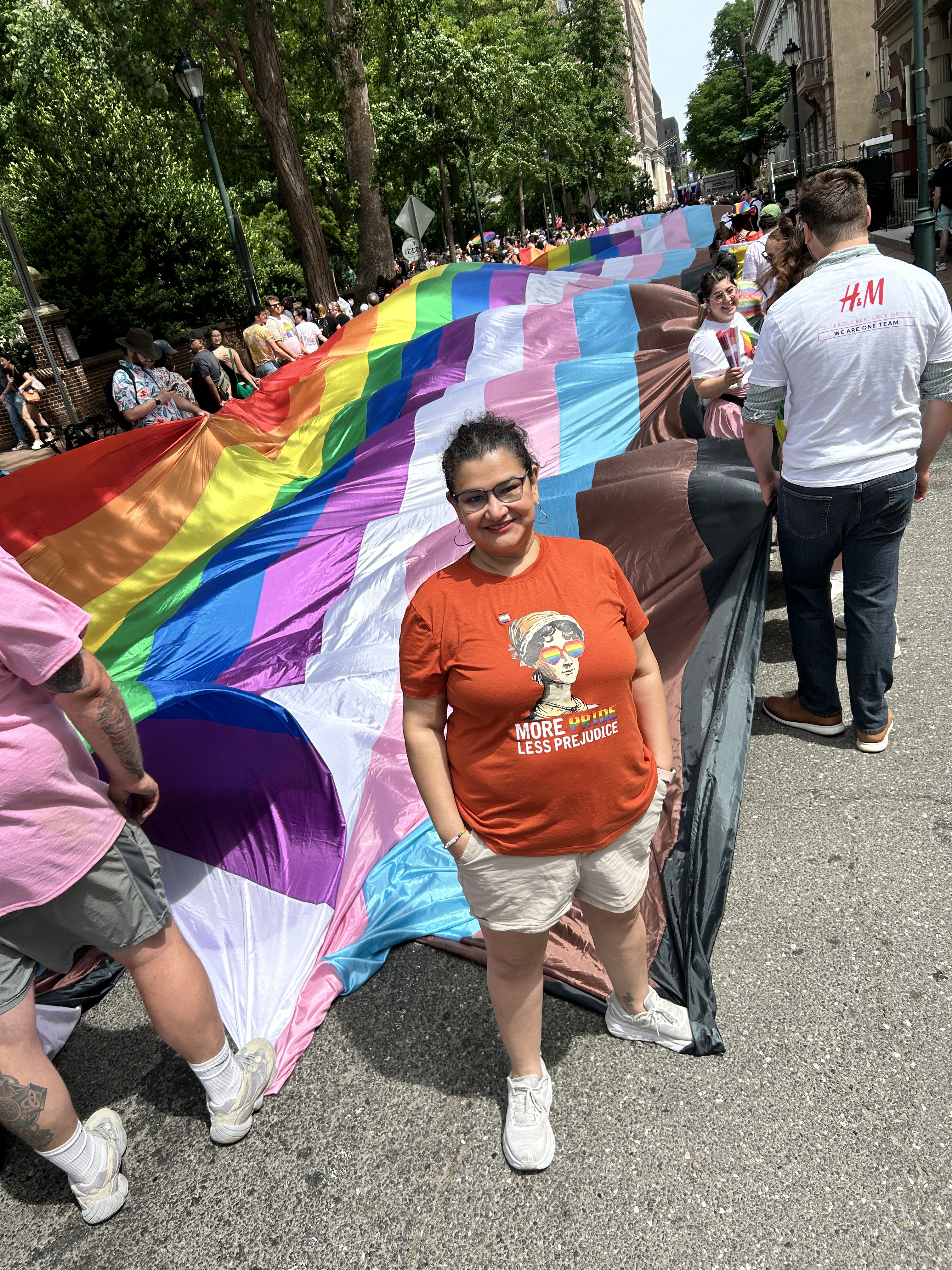 Life, Liberty, and the Pursuit of Happiness. This is Pride in Philadelphia.