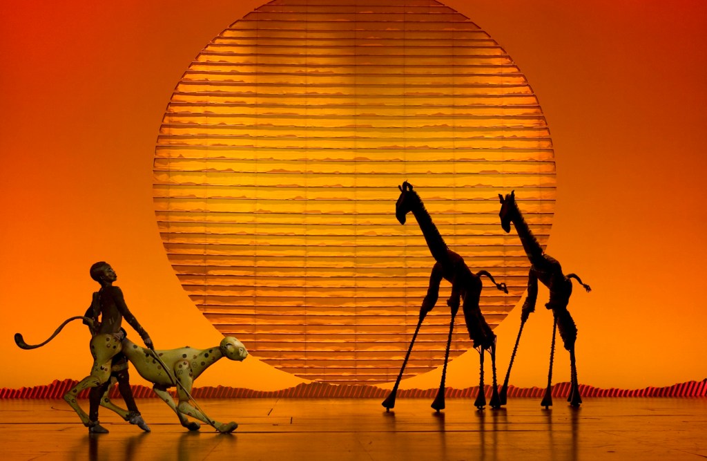 Lion King Vancouver cast on stage Queen Elizabeth Theatre